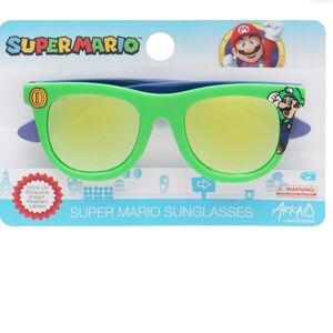 Nintendo Super Mario Luigi Kids Classic Sunglasses Green